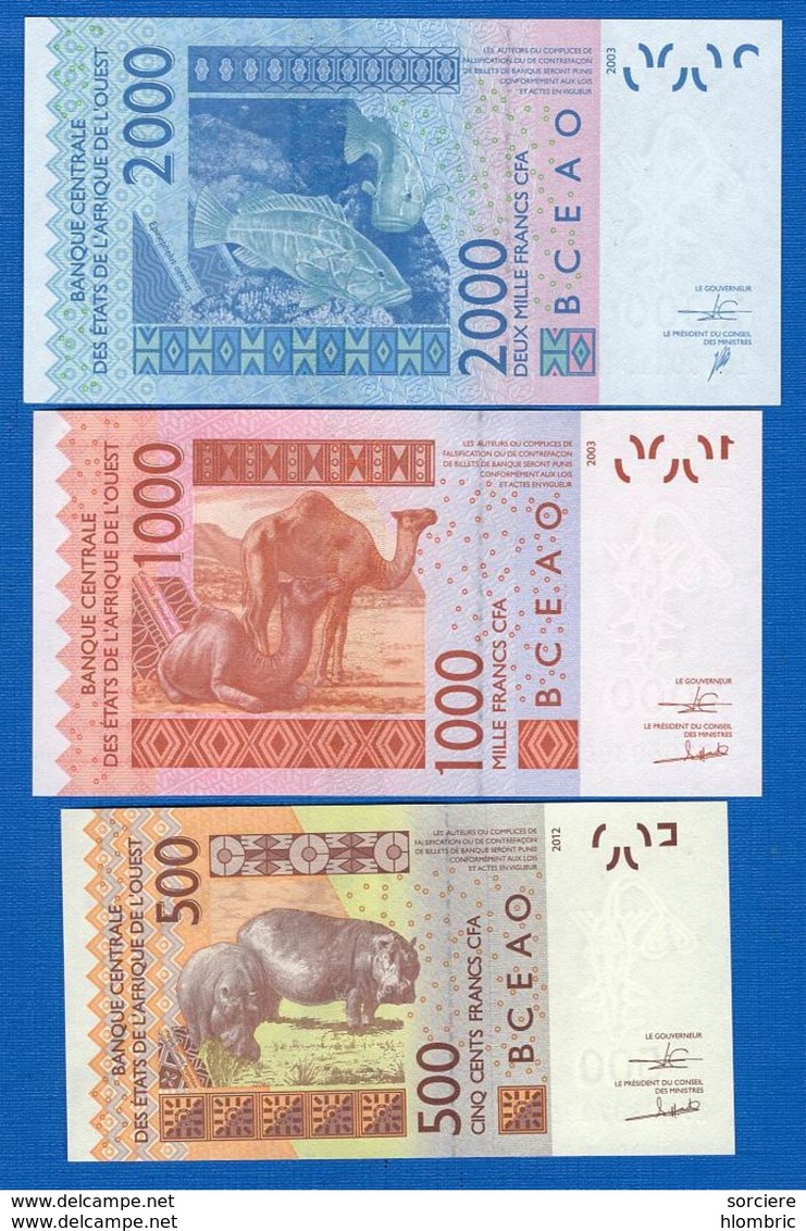 Togo  3  Billets - Togo