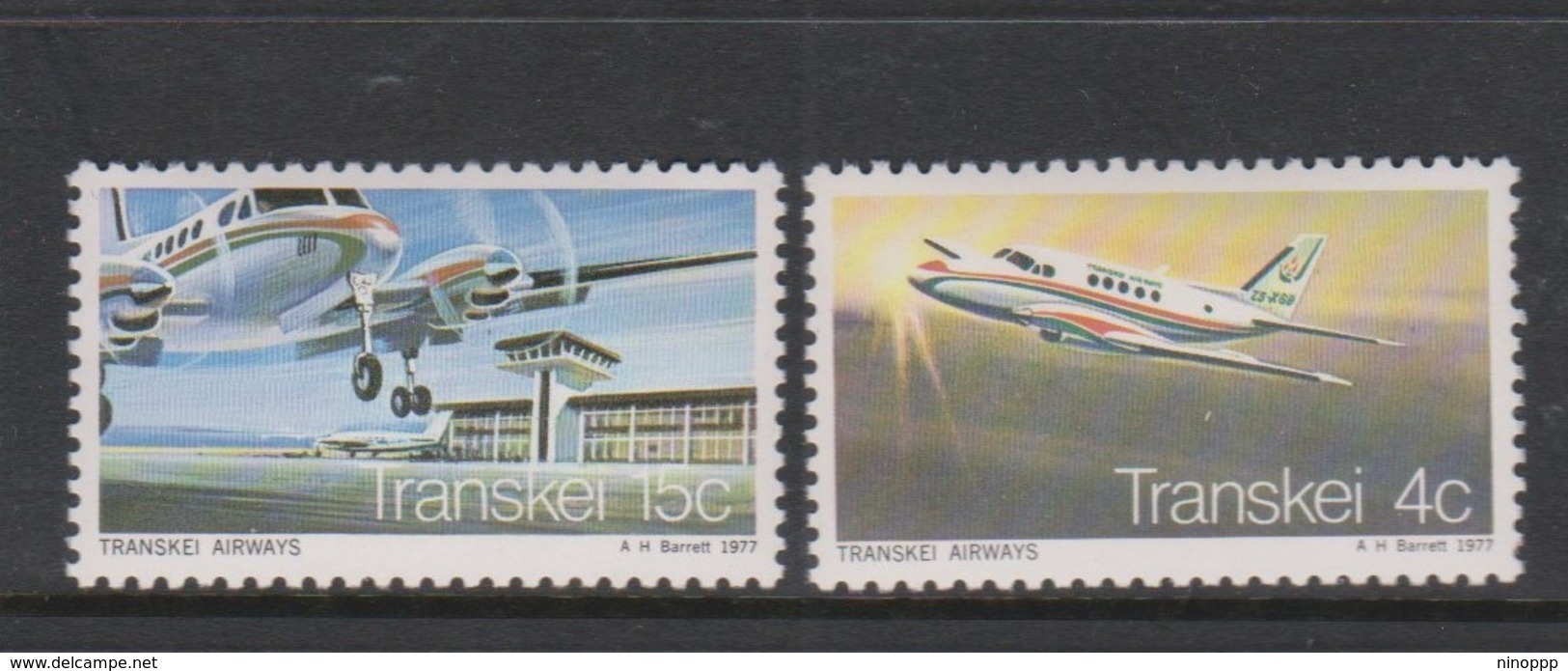 South Africa-Transkei SG 22-23 1977 Airways Inaugural Flight, Mint Never Hinged - Transkei