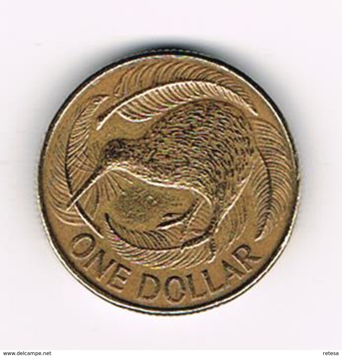 //  NEW  ZEALAND  1  DOLLAR  1990 - Nieuw-Zeeland