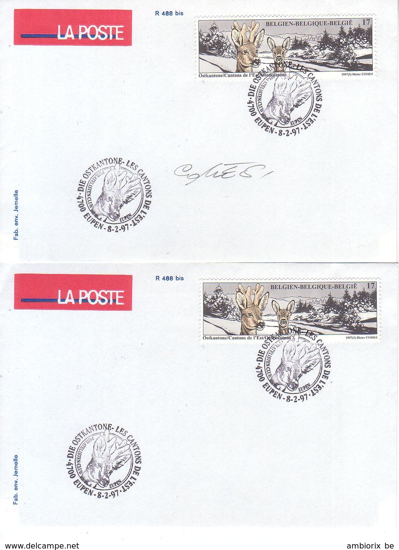 FDC 2685 - 2 Exemplaires Dont Un Signé Par Le Graveur - 1991-2000