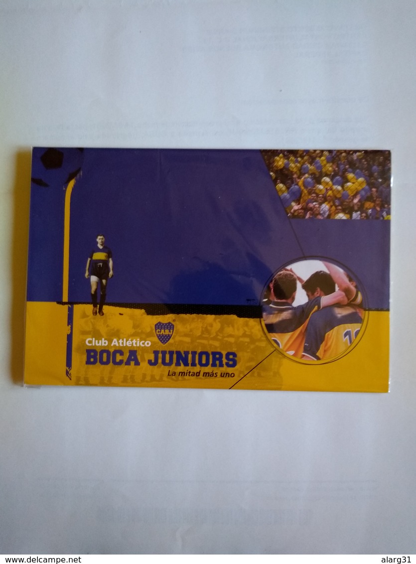 Argentina Boca Juniors Football Postcard Issues By Correo Argentino - Fussball