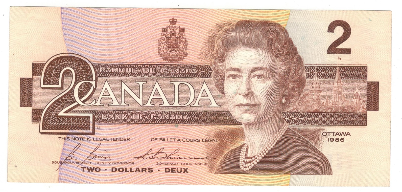 Canada 2 Dollars 1986, AUNC/UNC. - Canada