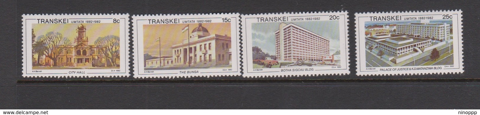 South Africa-Transkei SG 112-115 1982 Centenary Of Umtata, Mint Never Hinged - Transkei