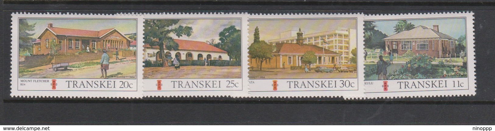 South Africa-Transkei SG 156-159 1984 Post Offices, Mint Never Hinged - Transkei