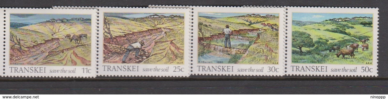 South Africa-Transkei SG 164-167 1985 Soil Conservation, Mint Never Hinged - Transkei