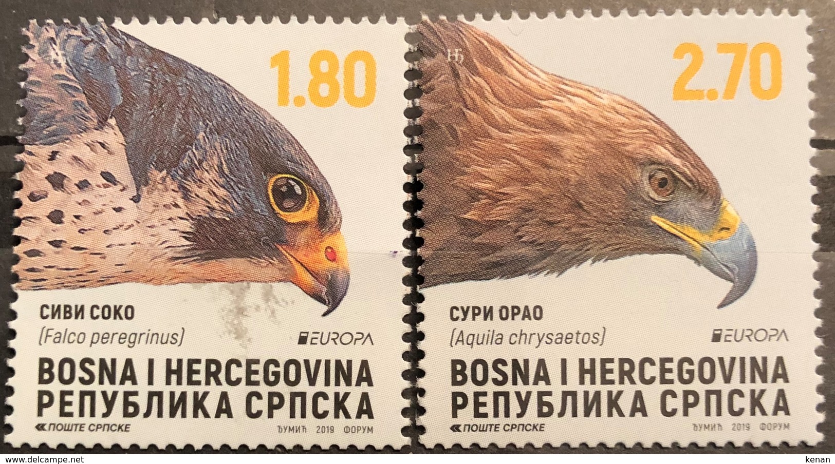 Bosnia And Hercegovina,  Republic Of Srpska, 2019, Mi: 788/89 (MNH) - 2019