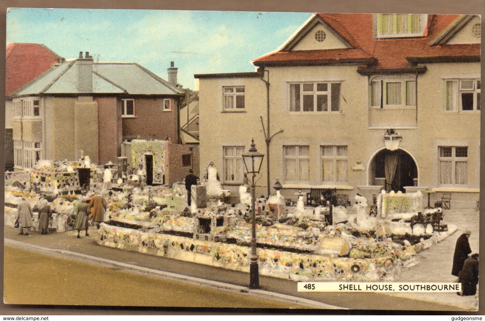 Southbourne Shell House Posted 1960 - Bournemouth (until 1972)