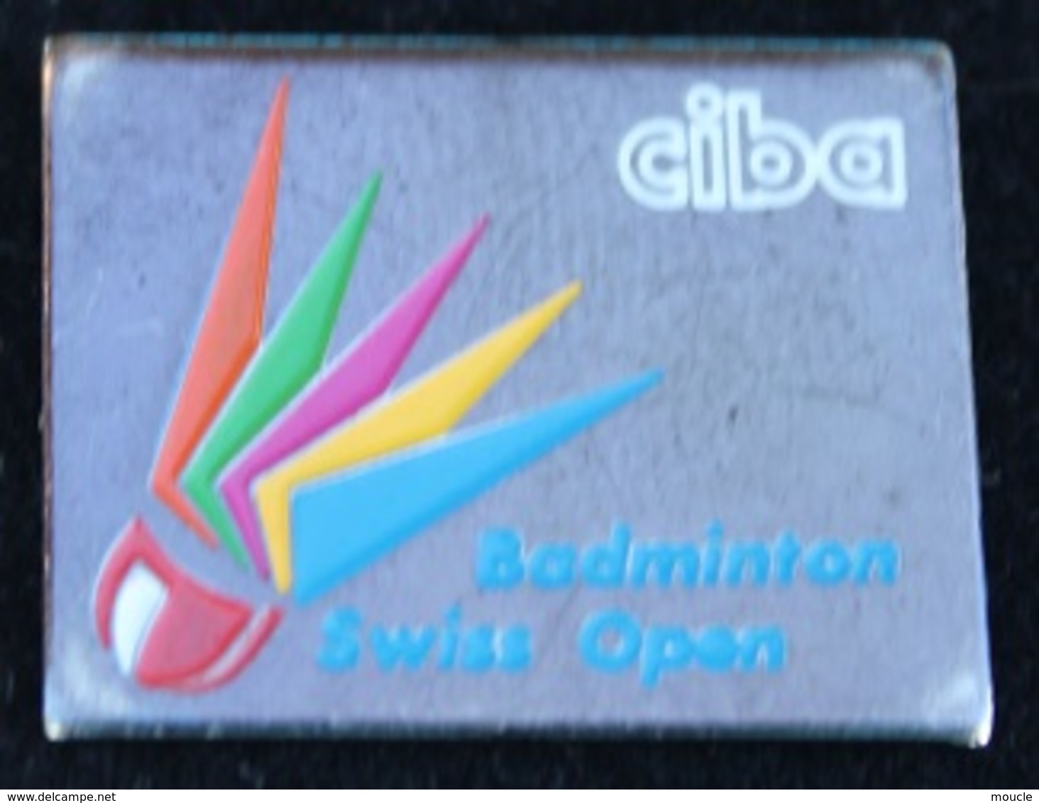 BADMINTON SWISS OPEN -  CIBA  - SCHWEIZ -  SUISSE - VOLANT -             (21) - Badminton