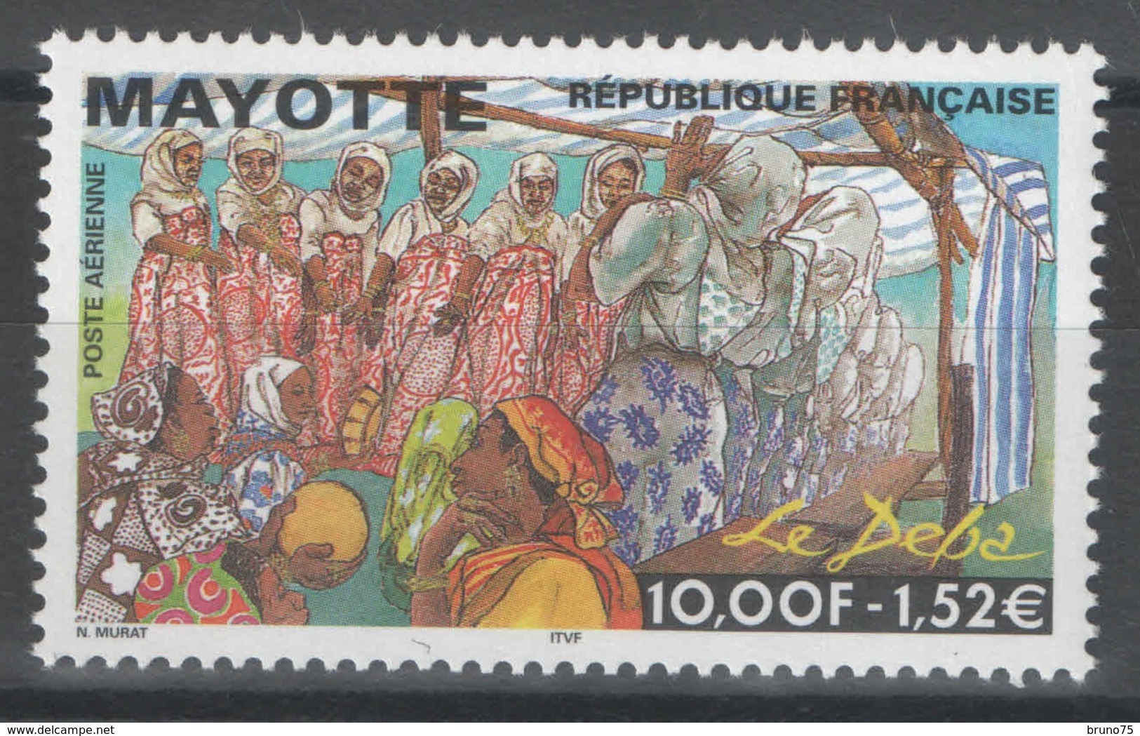 Mayotte - YT PA 4 ** - 1999 - Oiseau - Poste Aérienne