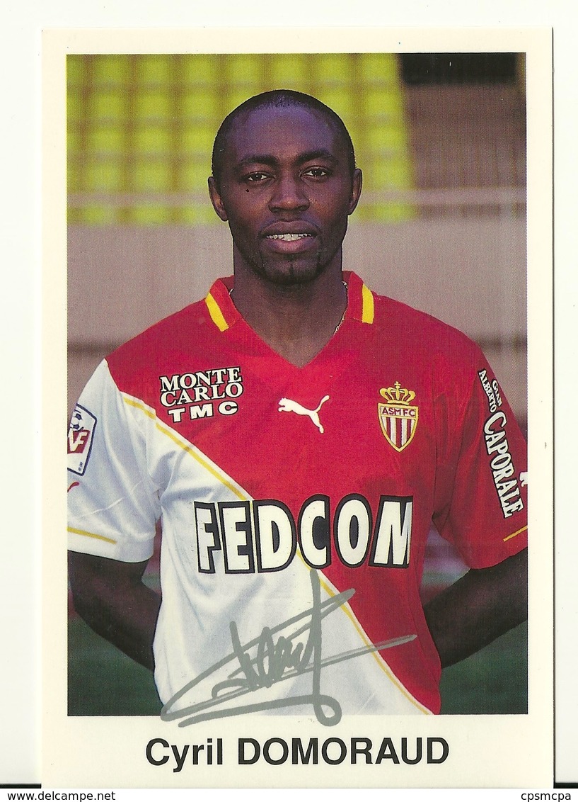 FOOTBALL A.S. MONACO SAISON 2001-2002 / CYRIL DOMORAUD - Football