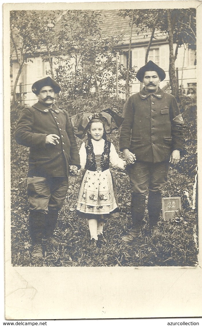 CHASSEURS ALPINS ET PETITE ALSACIENNE - Guerre 1914-18