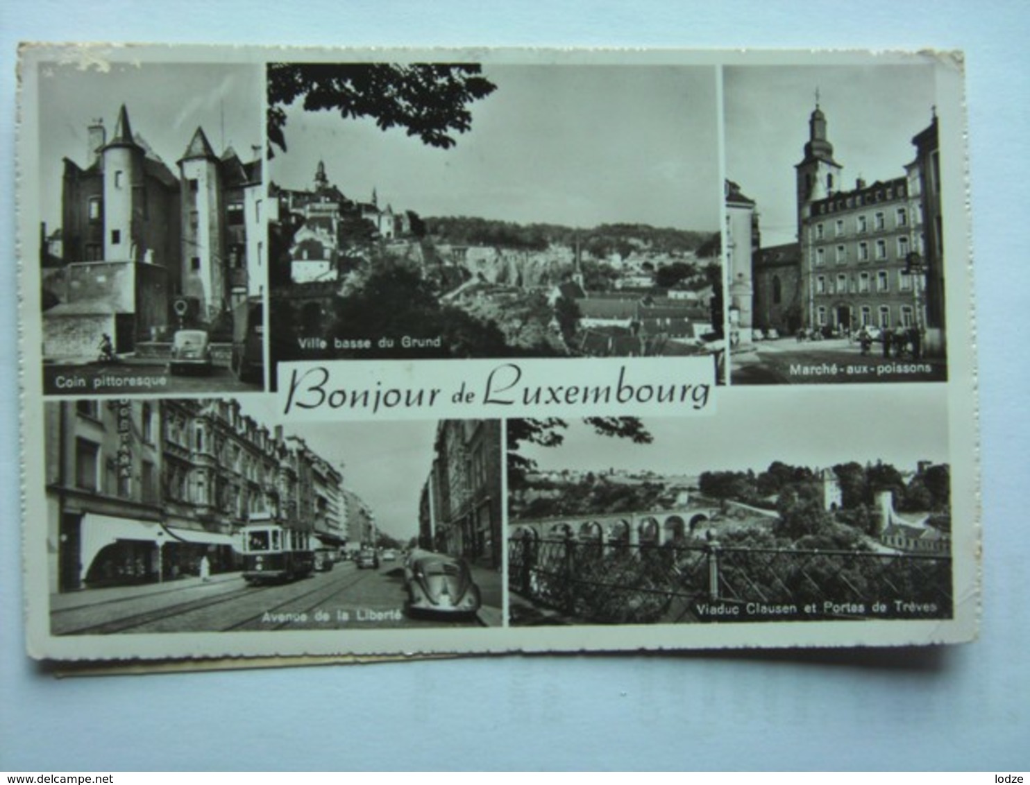 Luxemburg Luxembourg Avec Bonjour - Luxemburg - Stad