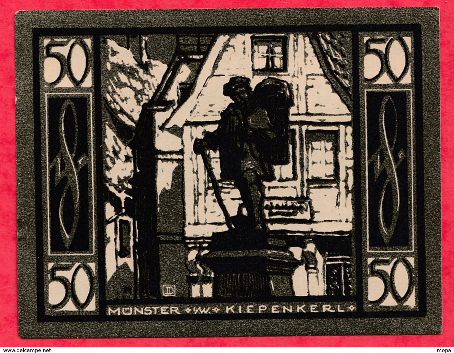 Allemagne 1 Notgeld De 50 Pfenning Stadt Münster Dans L 'état N °3667 - Colecciones