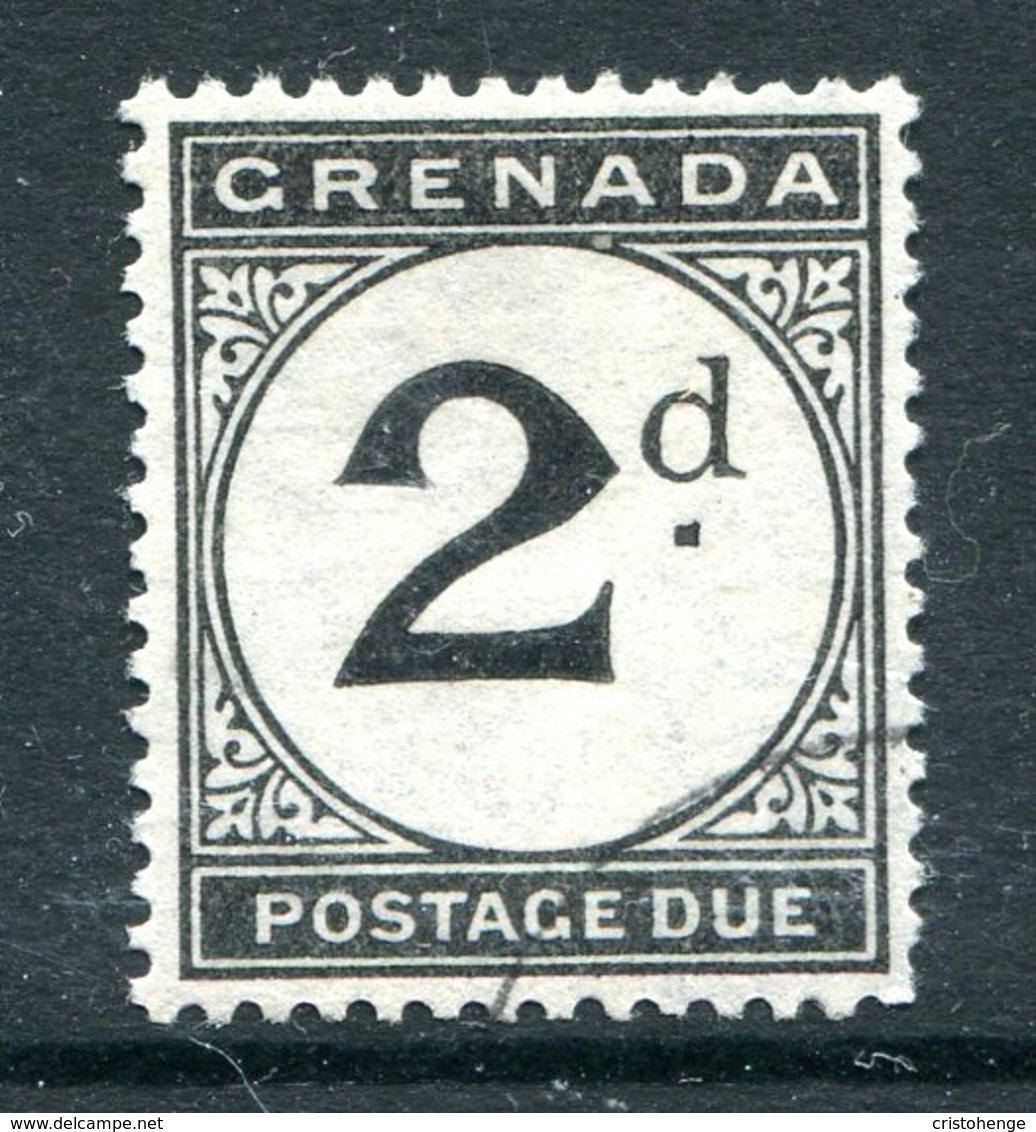 Grenada 1921-22 Postage Dues - 2d Black Used (SG D13) - Grenada (...-1974)