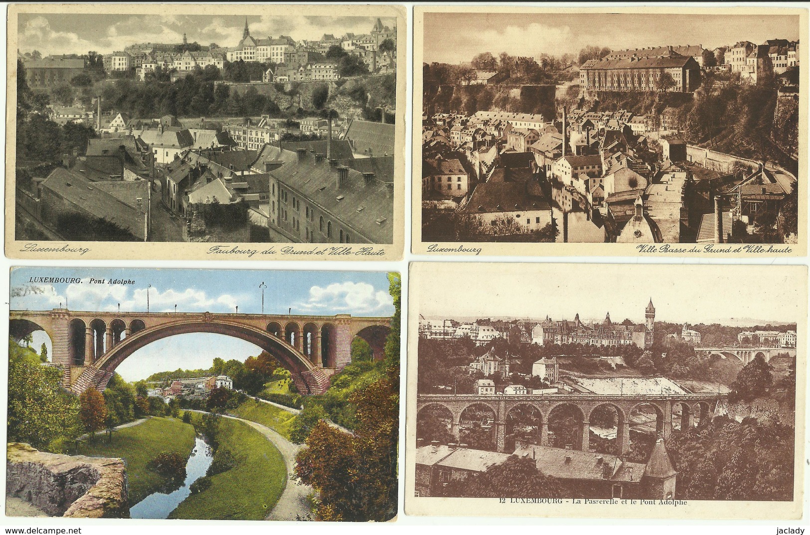 Lot De 8 Cartes Postales -- Luxembourg - Ville.   ( Voir  Scans ) - 5 - 99 Cartes