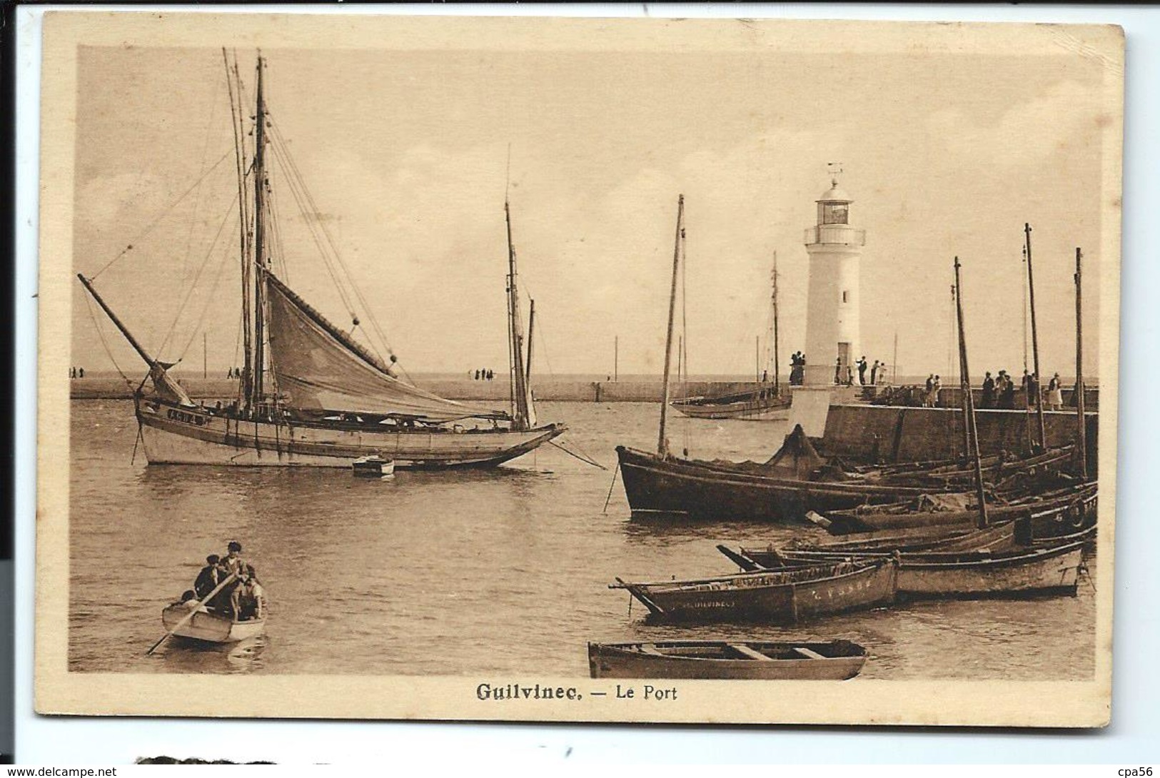 Le GUIVINEC - Le Port - Pouillot Ehanno éditeur - Guilvinec