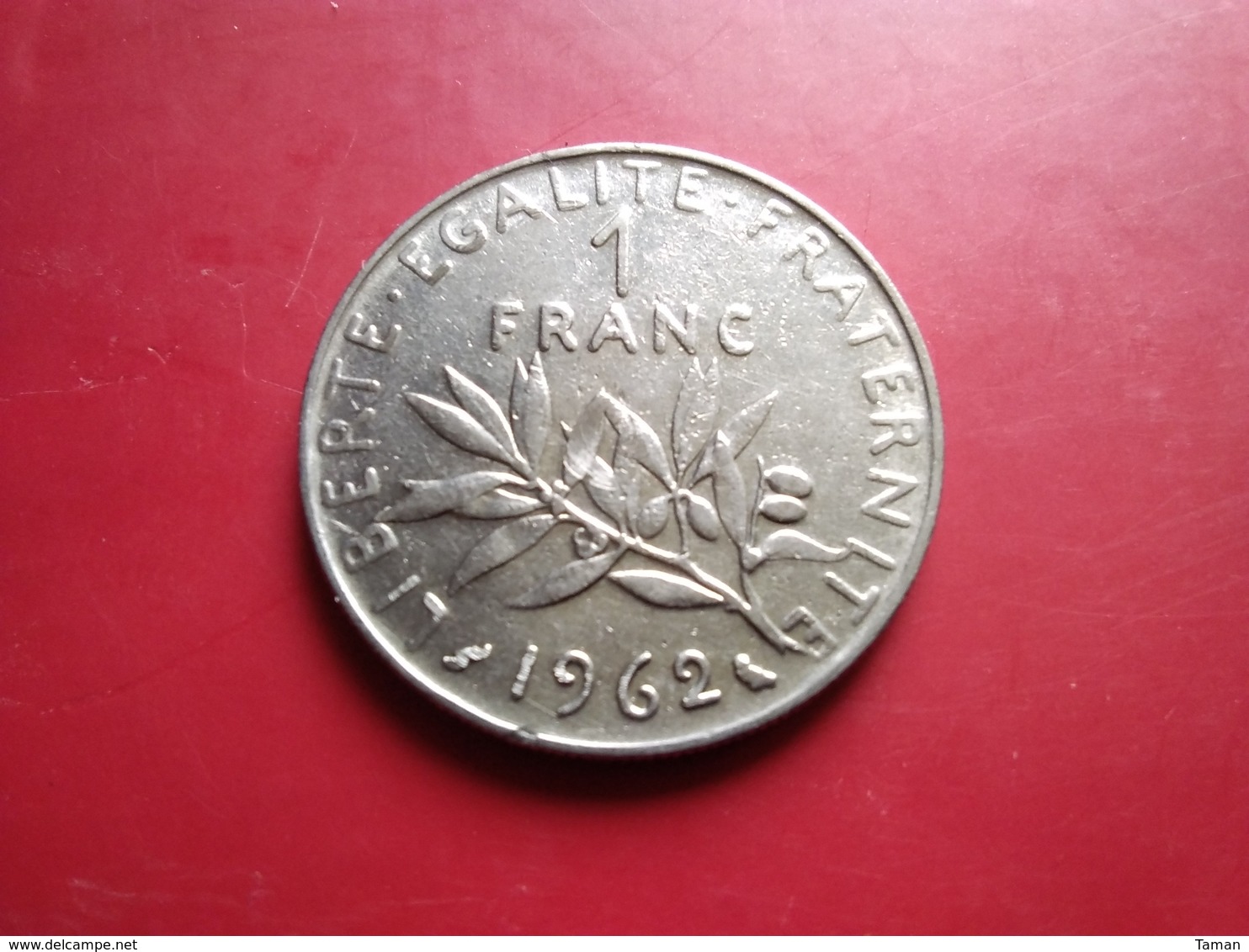 FRANCE   1  Franc   1962   -- TTB+ -- - Otros & Sin Clasificación