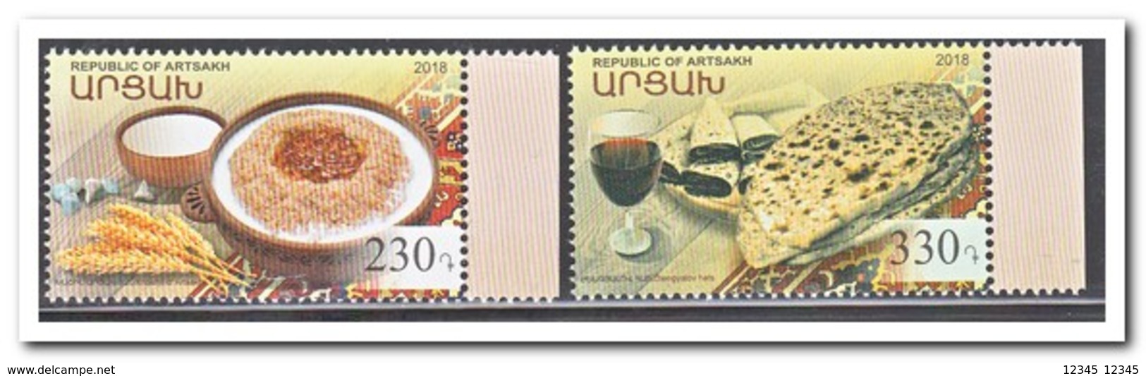 Nagorno Karabaki 2018, Postfris MNH, Food - Andere-Azië