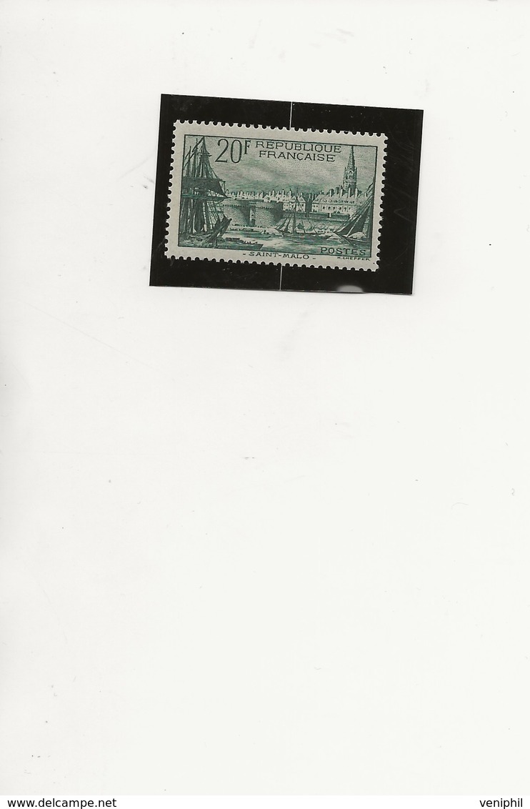 TIMBRE N° 394 NEUF SANS CHARNIERE -ANNEE 1938  - COTE : 100 € - Unused Stamps