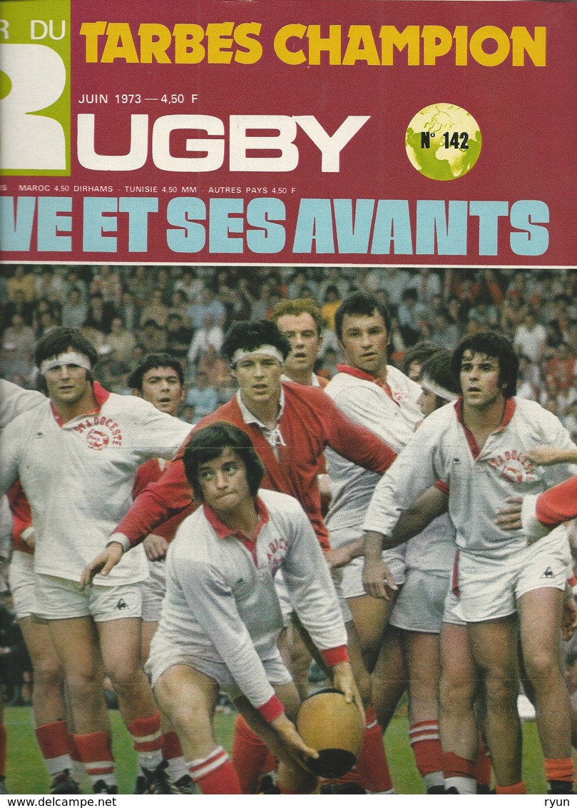 Miroir Du Rugby 142 Juin 1973 Tarbes Champion En Battant Dax En Finale - Sport