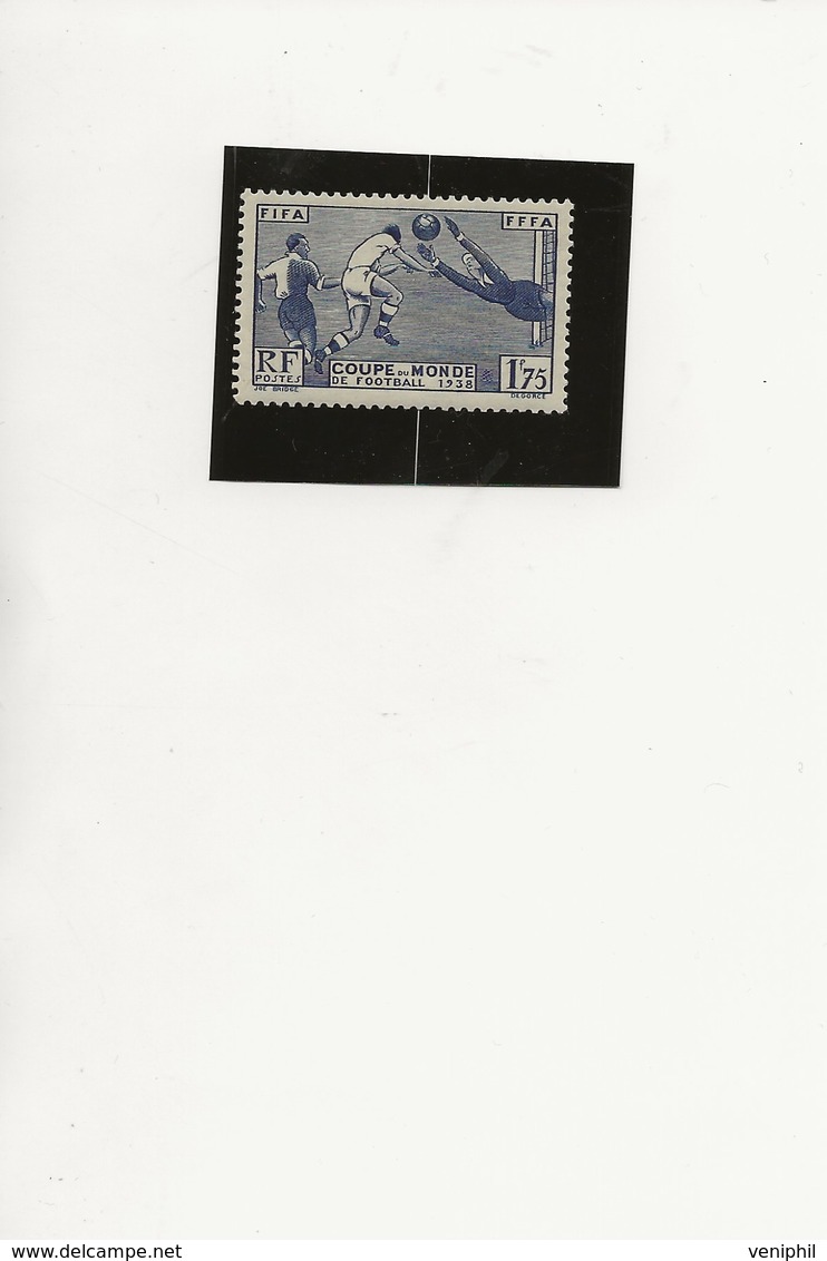 TIMBRE N° 396 NEUF SANS CHARNIERE -ANNEE 1938  - COTE : 35 € - Unused Stamps