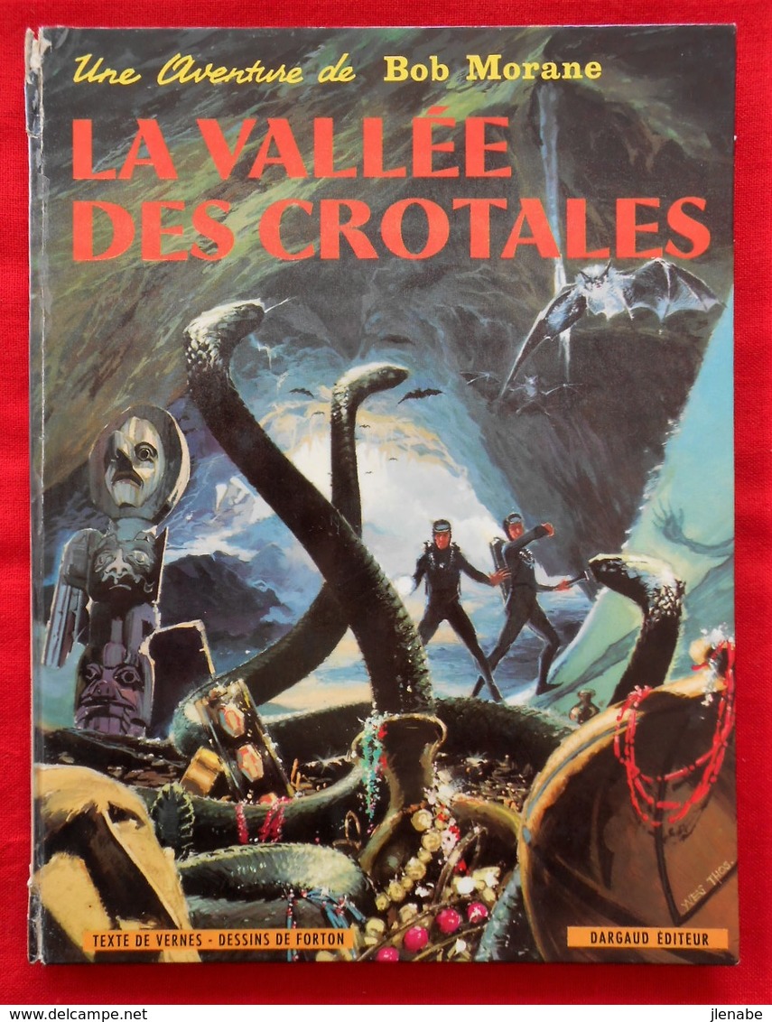Bob Morane N° 4 " La Vallée Des Crotales " Réédition 1974 - Bob Morane