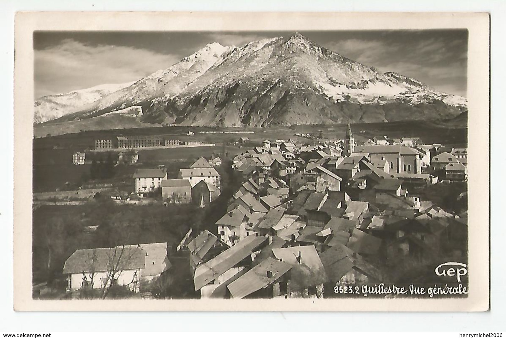 05 Hautes Alpes Guillestre Vue Générale 8523.2 - 1938 - Guillestre