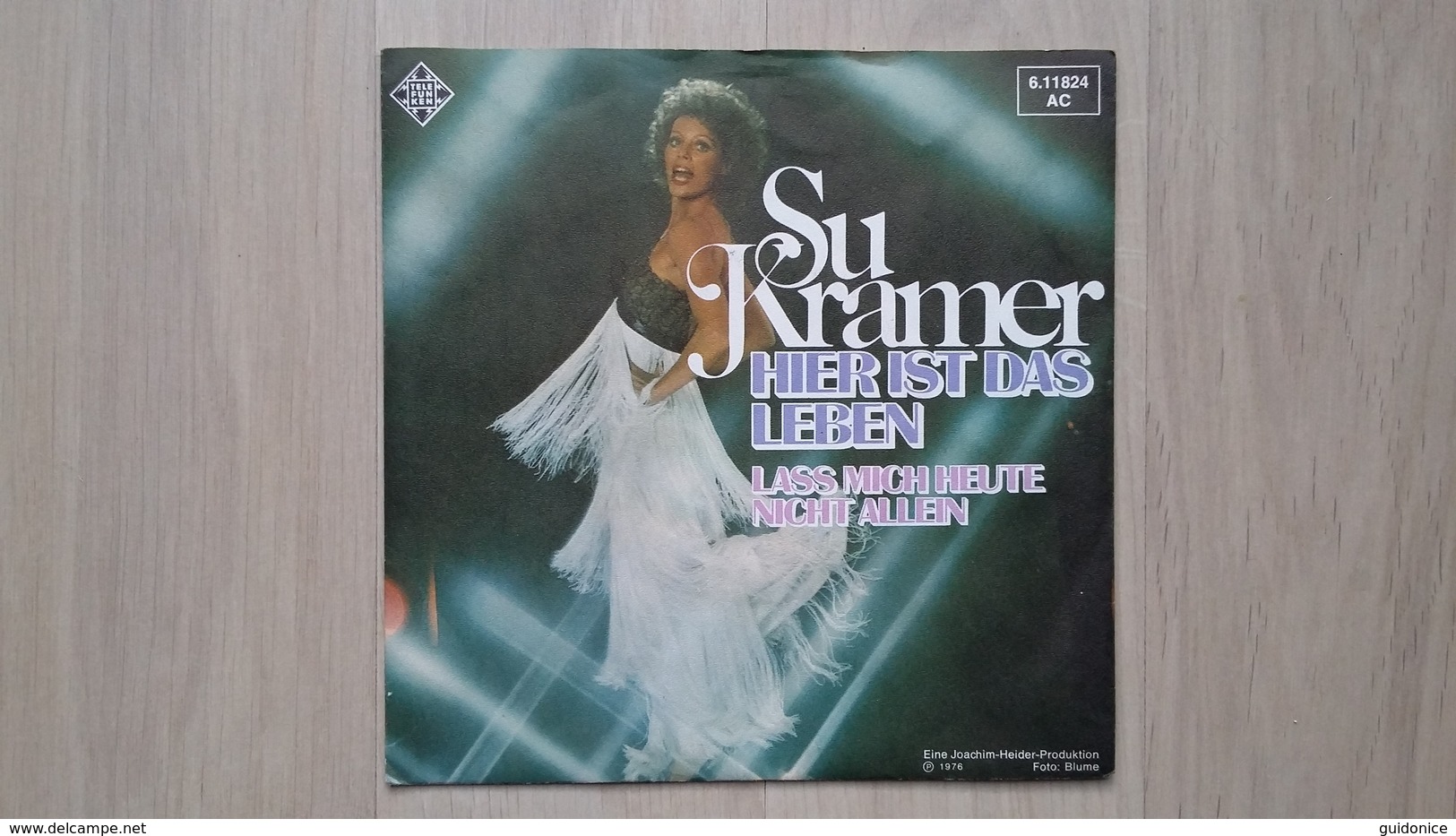 Su Kramer - Hier Ist Das Leben - Vinyl-Single Von 1976 - Disco, Pop