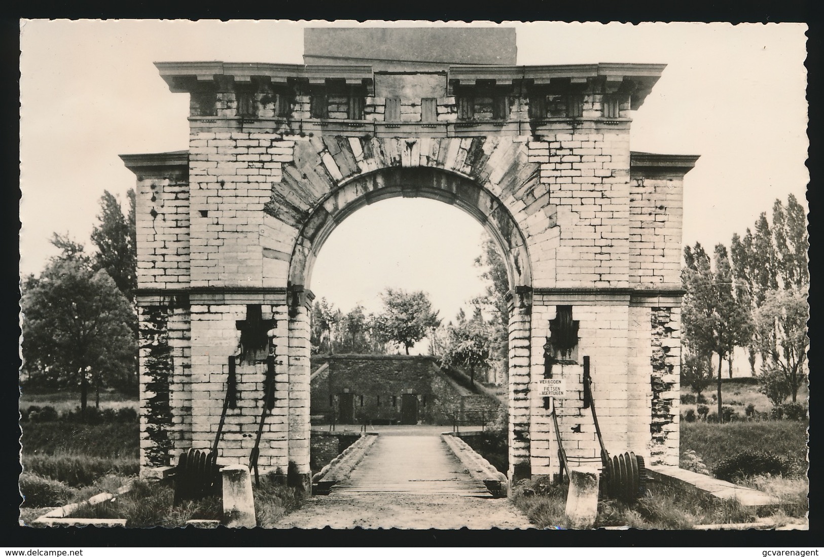 DENDERMONDE    FOTOKAART    OUDE VESTINGSPOORT - Dendermonde