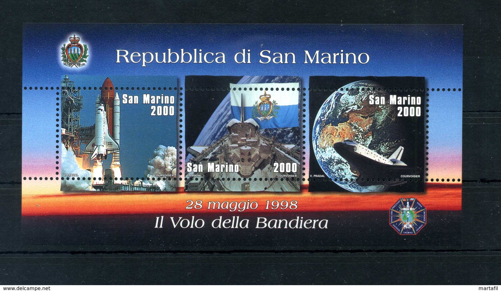 1998 SAN MARINO BF49 MNH ** - Blocchi & Foglietti