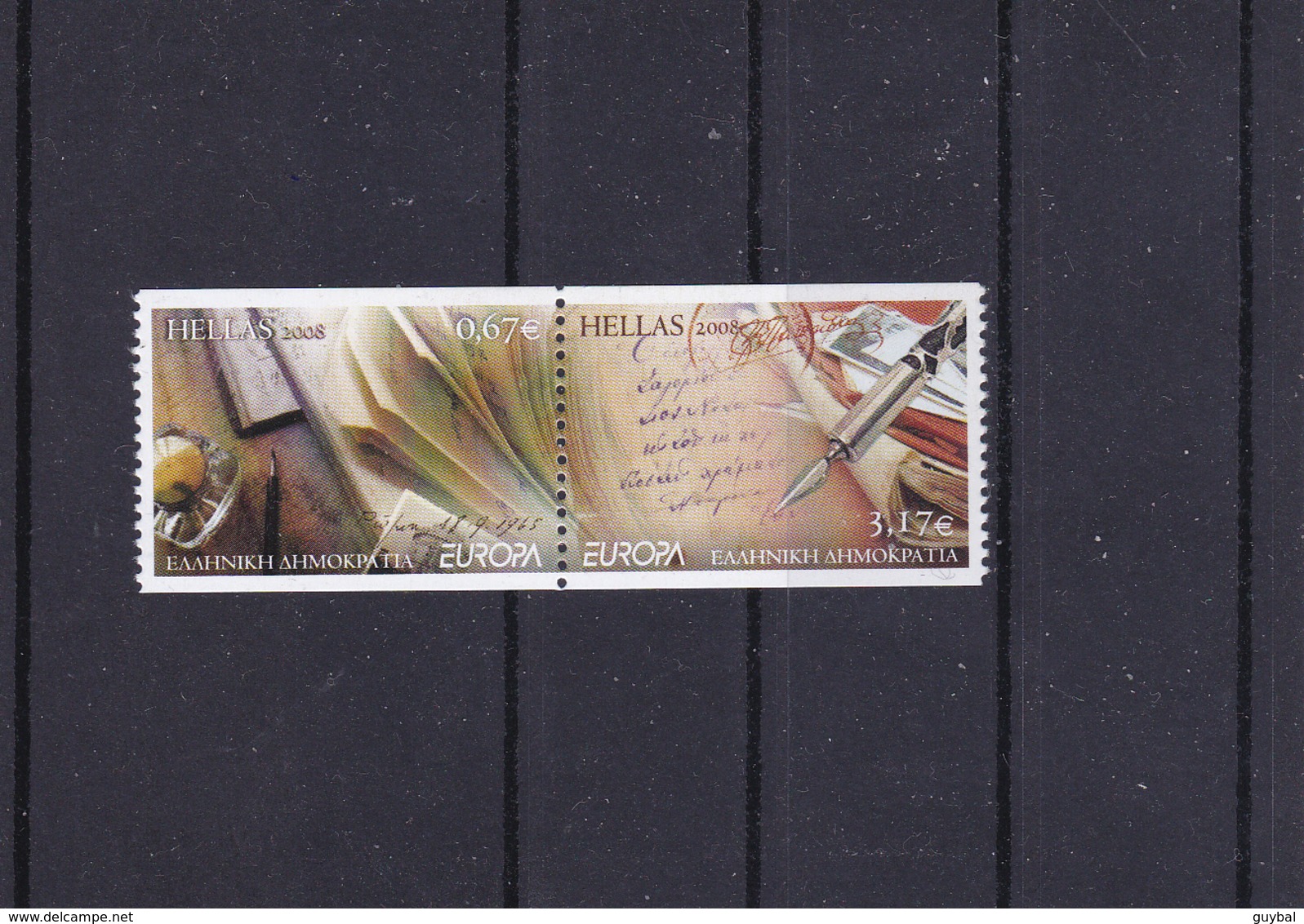 2008 - Greece / Griechenland / Grece / Grecia - YT N°2436 Et 2437** Paire De Carnet - 2008