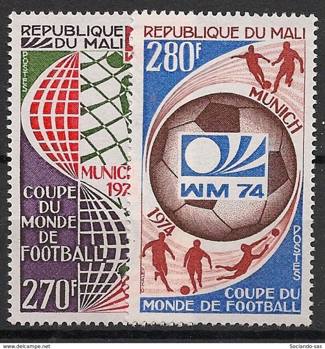 Mali - 1974 - N°Yv. 216 à 217 - Football World Cup / Deutschland 74 - Neuf Luxe ** / MNH / Postfrisch - 1974 – Germania Ovest