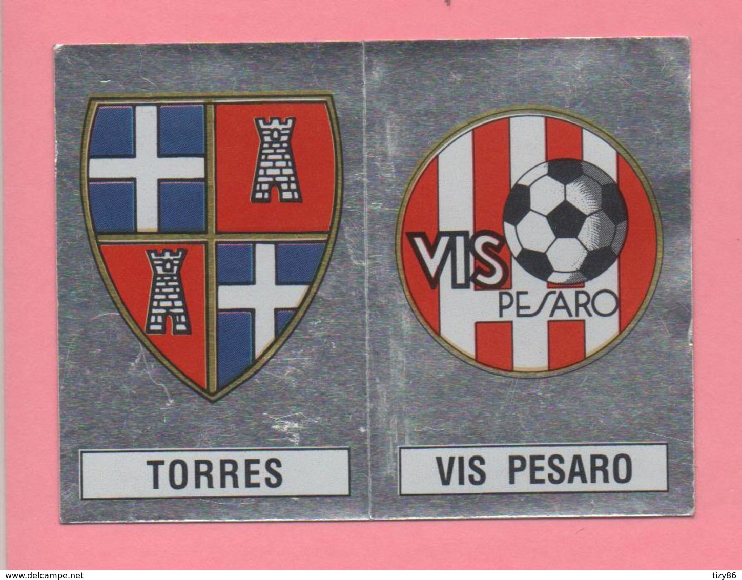 Figurina Panini 1988-89 - Scudetti Torres-Vis Pesaro - Trading Cards