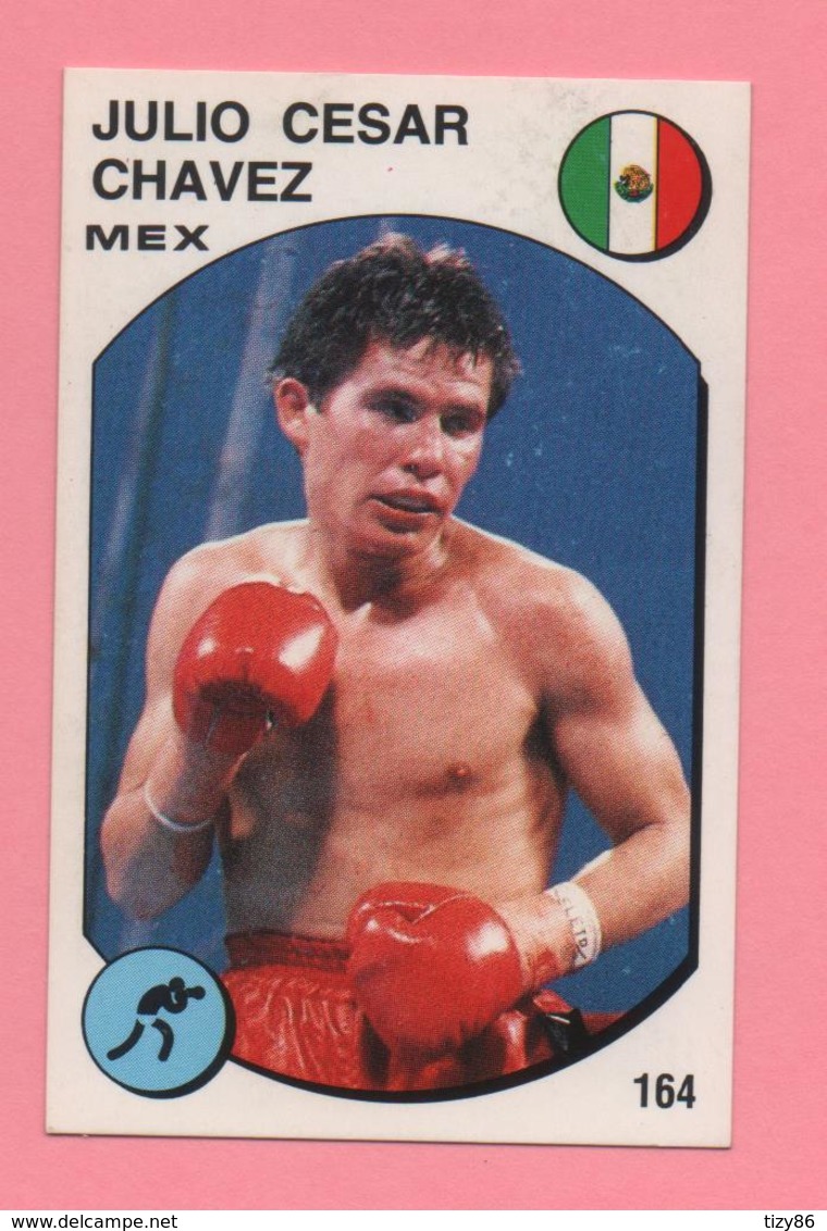 Figurina Panini 1988 Supersport - N°164 E N°63 - Julio Cesar Chavez-Pedro Pablo Pasculli - Trading Cards