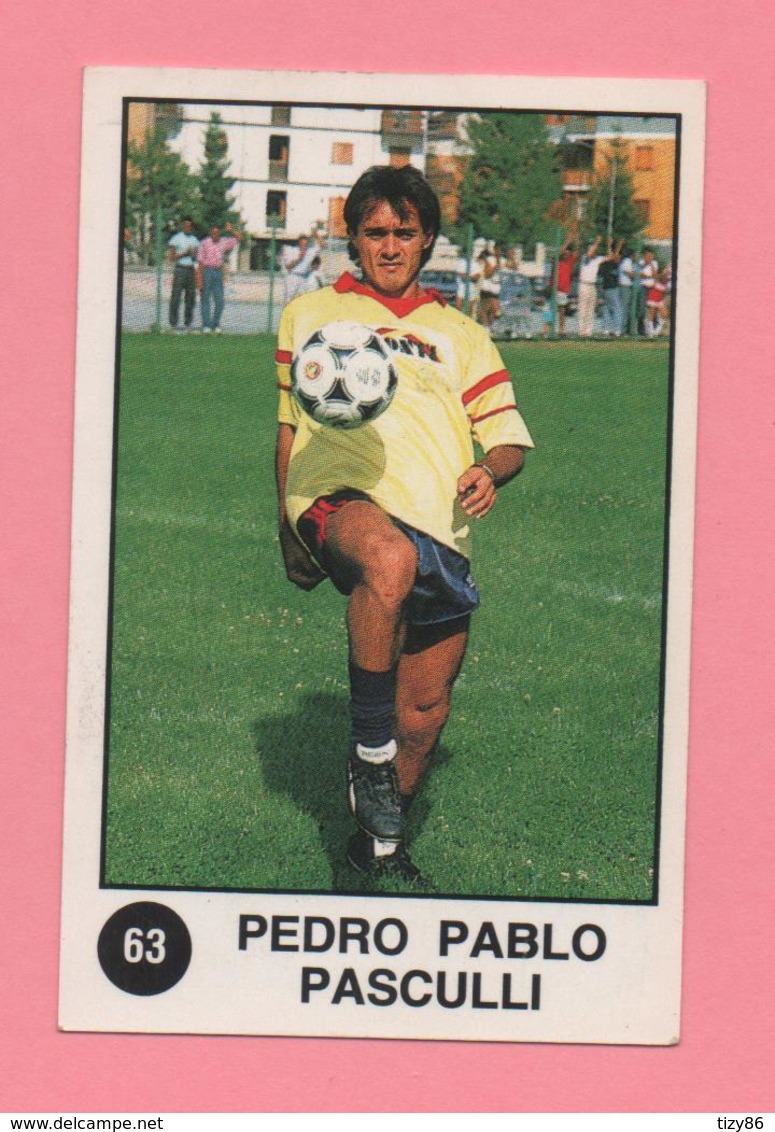 Figurina Panini 1988 Supersport - N°164 E N°63 - Julio Cesar Chavez-Pedro Pablo Pasculli - Trading Cards