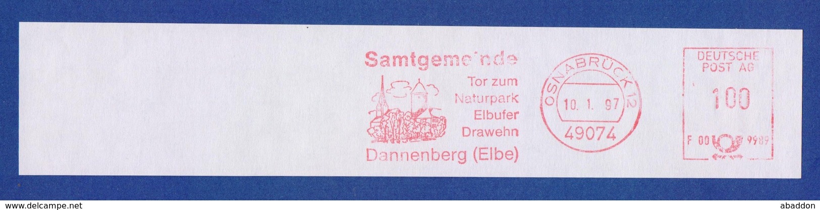 BRD AFS - OSNABRÜCK, Samtgemeinde - Tor Zum Naturpark Elbufer Drawehn Dannenberg (Elbe) 1997 - Sonstige & Ohne Zuordnung