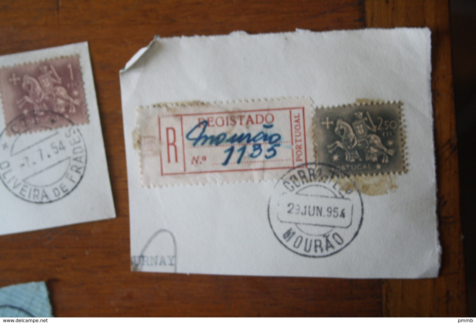 Marcofilia E Registo Mourão – 23.6.1954 – Cavalinho - Postmark Collection