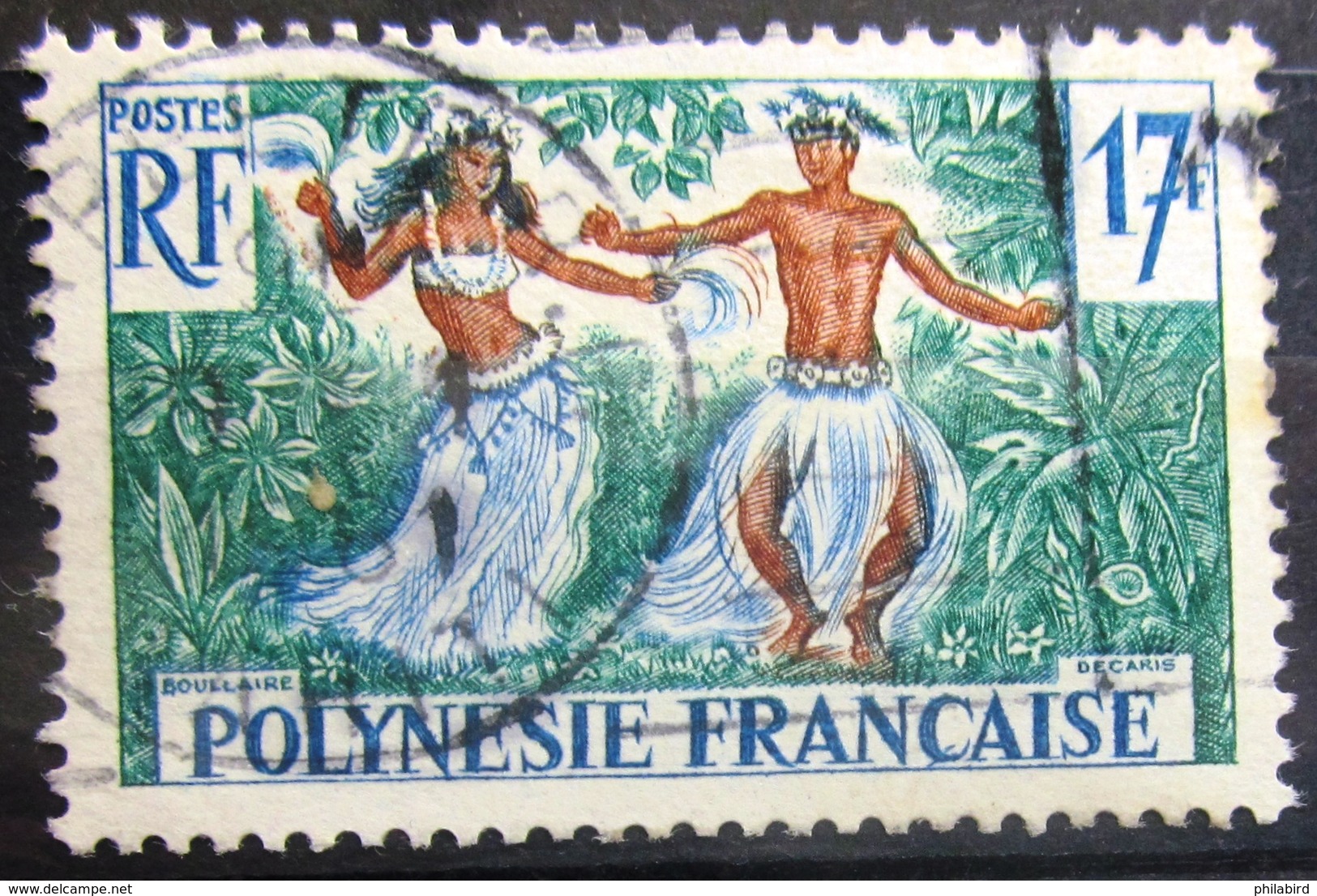 Polynésie Française                   N° 10                          OBLITERE - Usati