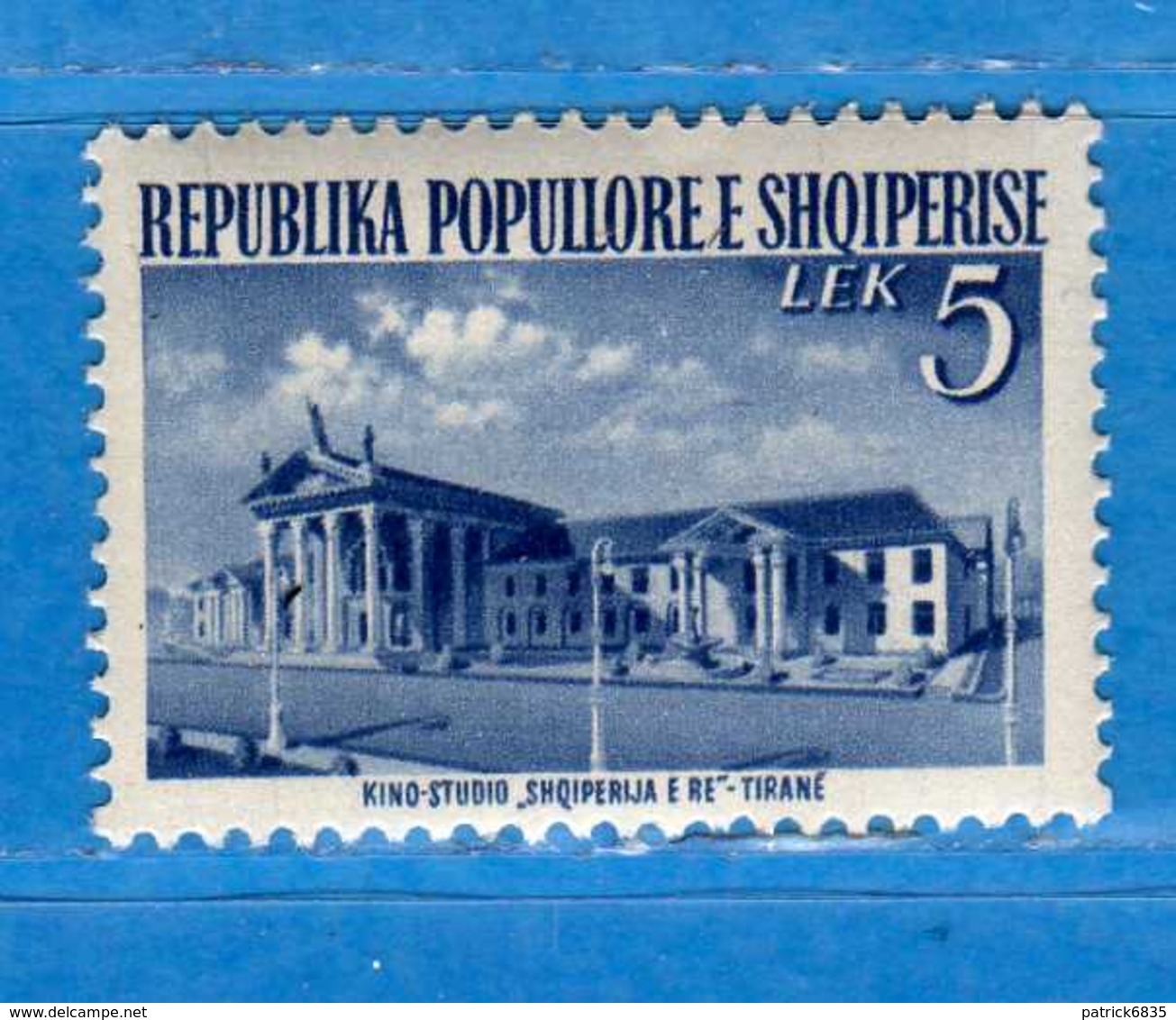 (Mn1) Albania** - 1953 - Série Courante, Reconstruction, Yvert. 458. MNH. Vedi Descrizione. - Albania