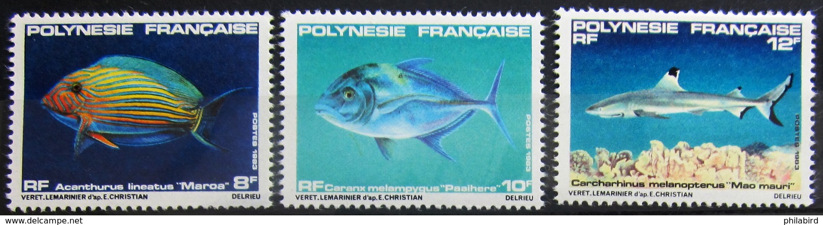Polynésie Française                   N° 192/194                          NEUF** - Neufs