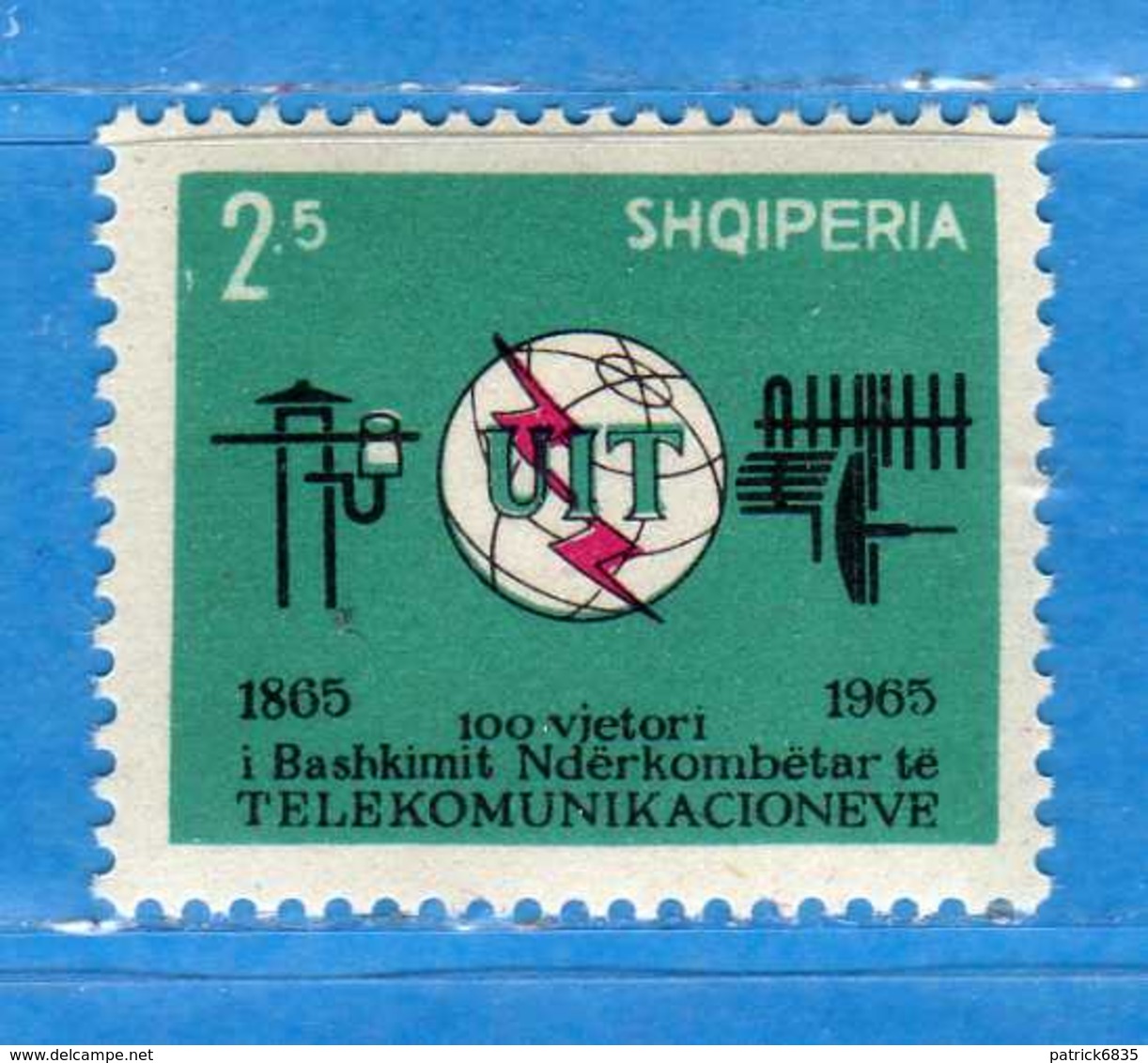 (Mn1) Albania** - 1965 - UIT, Yvert. 765.  MNH. - Albania