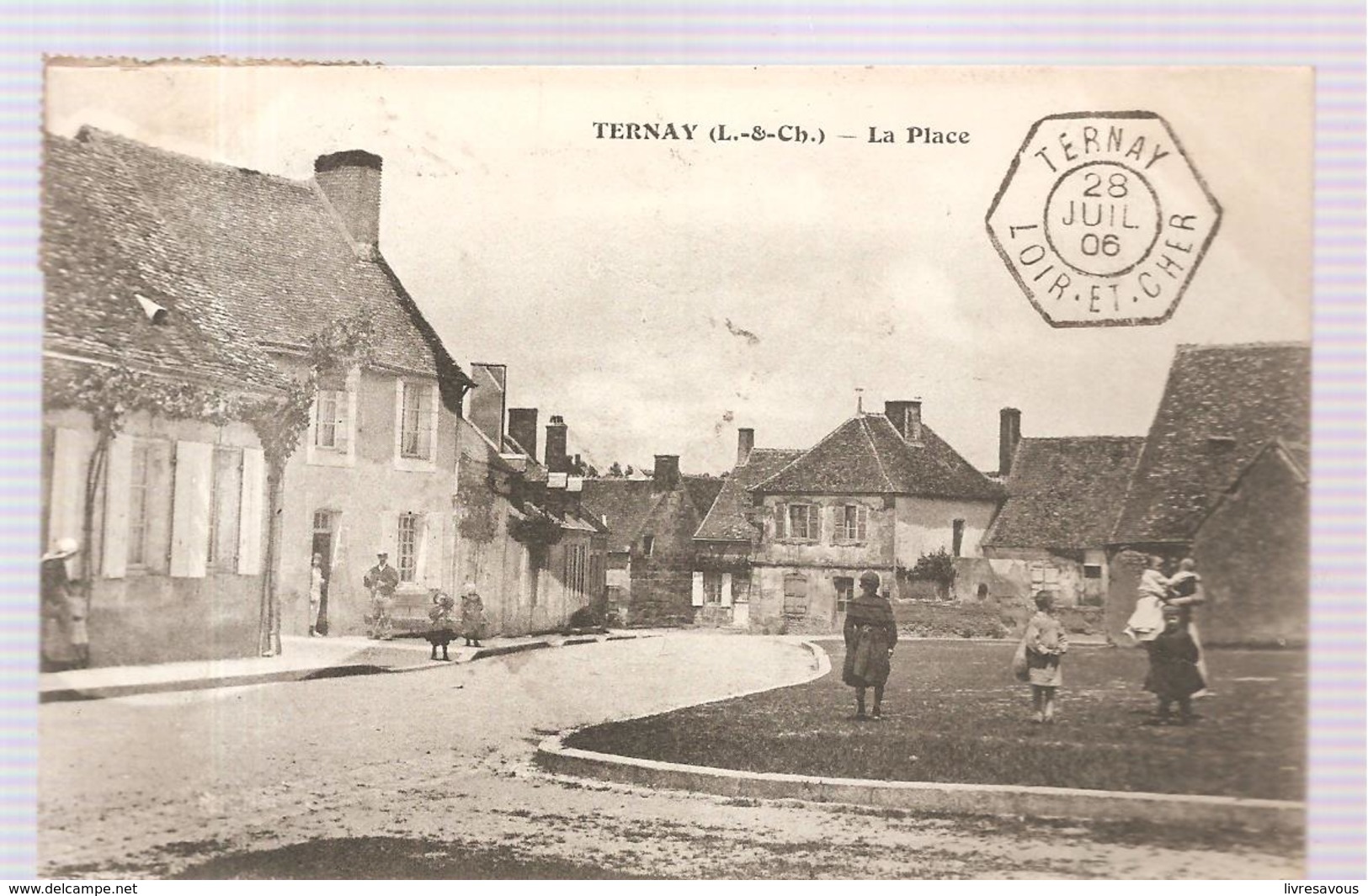 CPA Ternay (41) La Place 1906 - Autres & Non Classés