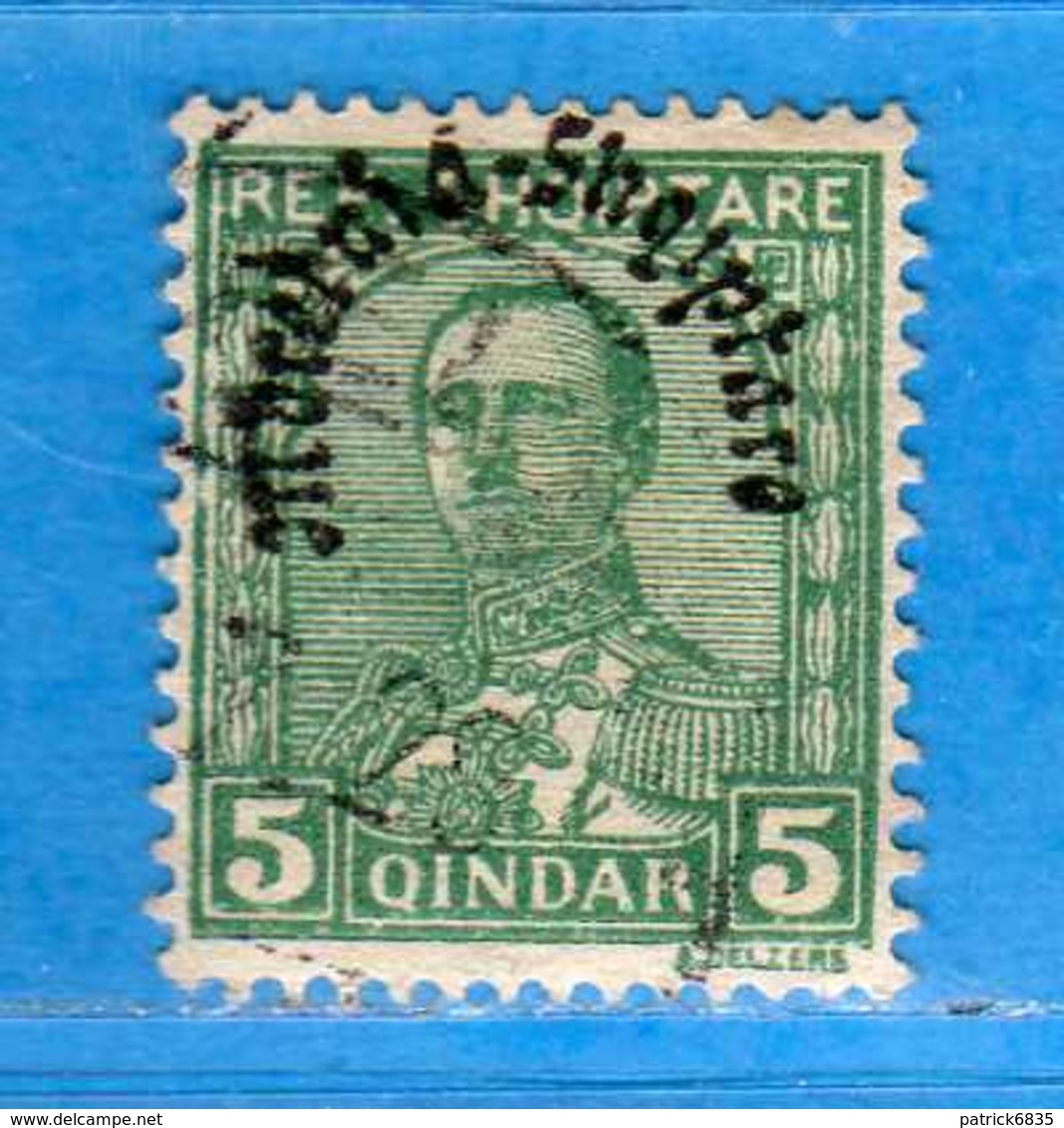 (Us3) Albania ° - 1928 - Couronnement Du Roi Zogou.  Yvert. 209. Used. COME SCANSIONE. - Albania