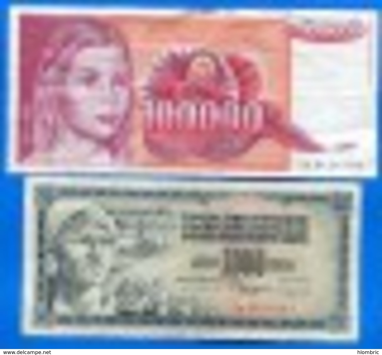 Yougoslavie  9  Billets - Yugoslavia