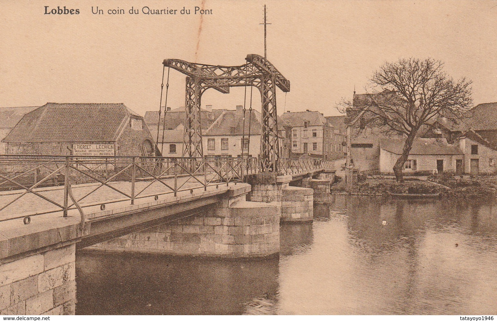 Lobbes  Un Coin Du Quartier  Du Pont De Sambre N'a Pas Circulé - Lobbes