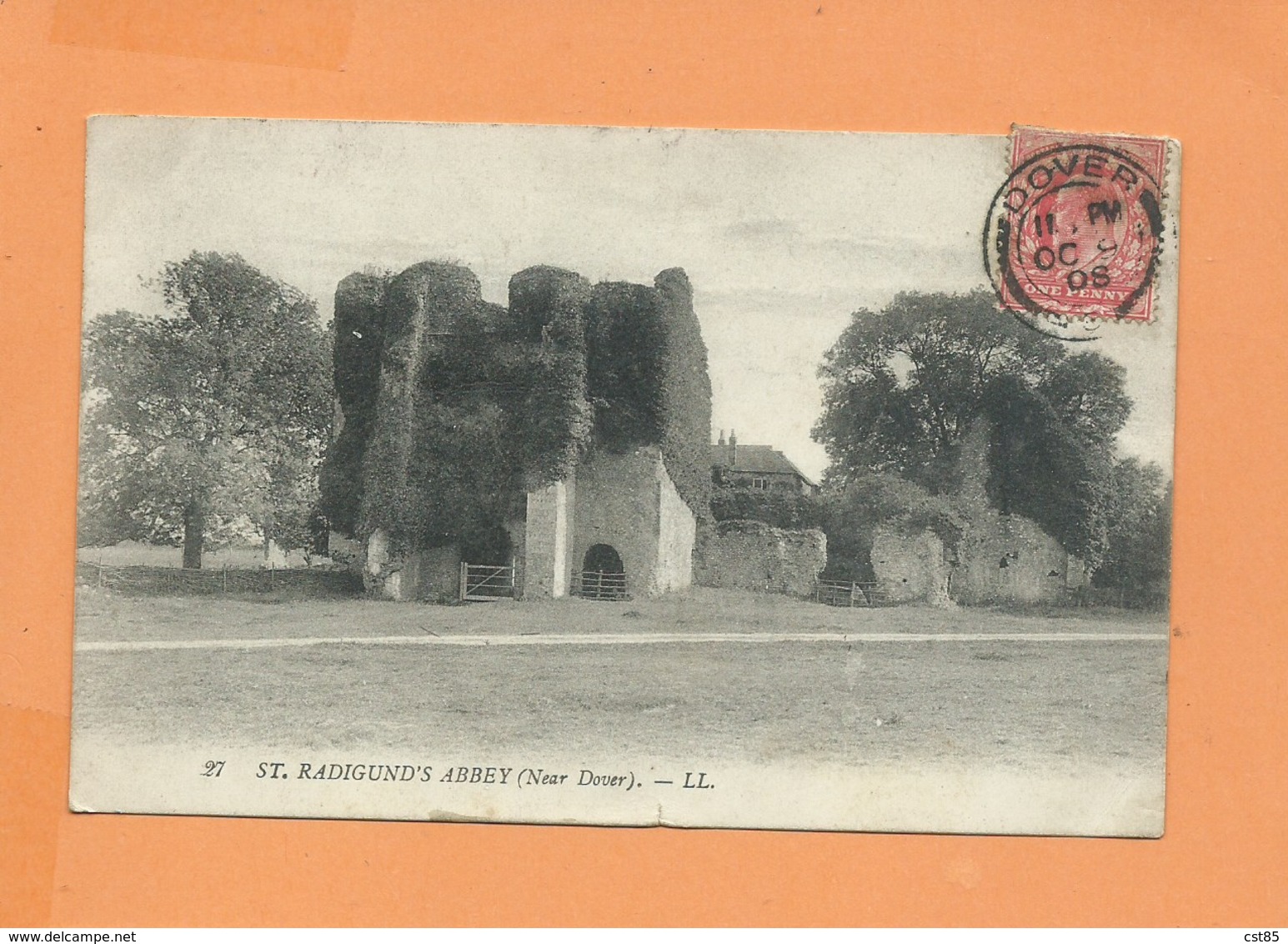 CPA - ST SAINT RADIGUND'S ABBEY - ( Near Dover - Dover