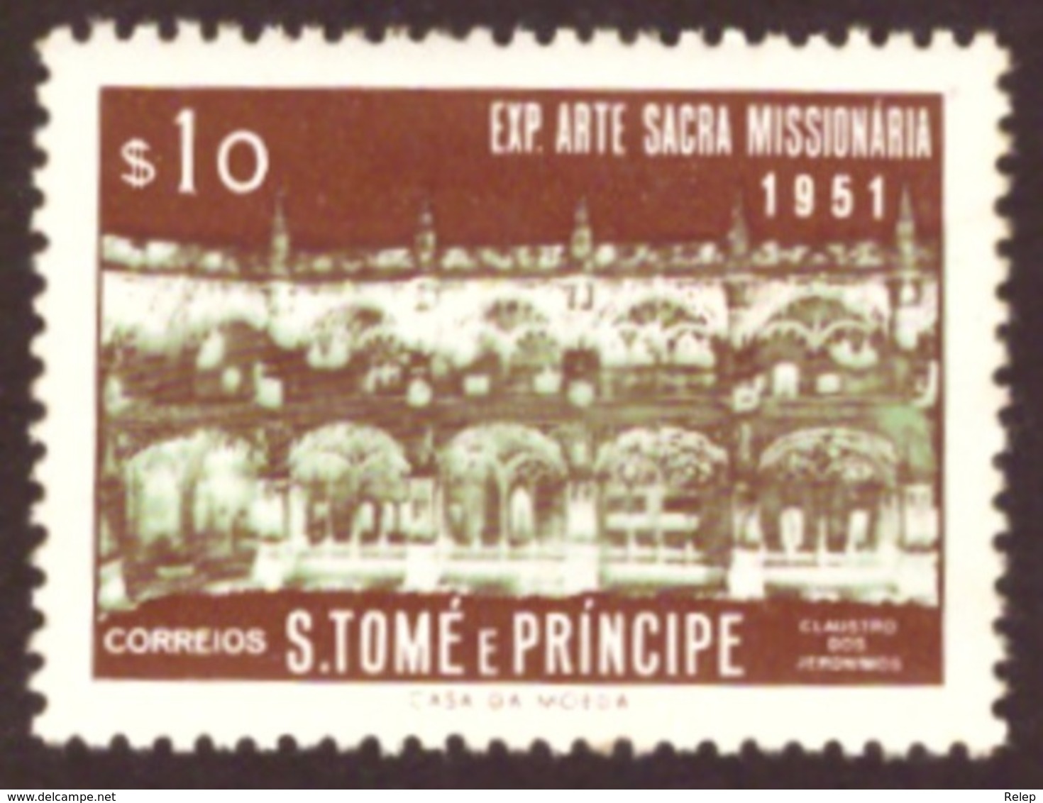 São Tomé E Principe 1953-  Exp Arte Sacra Missionária # MNH # - St. Thomas & Prince