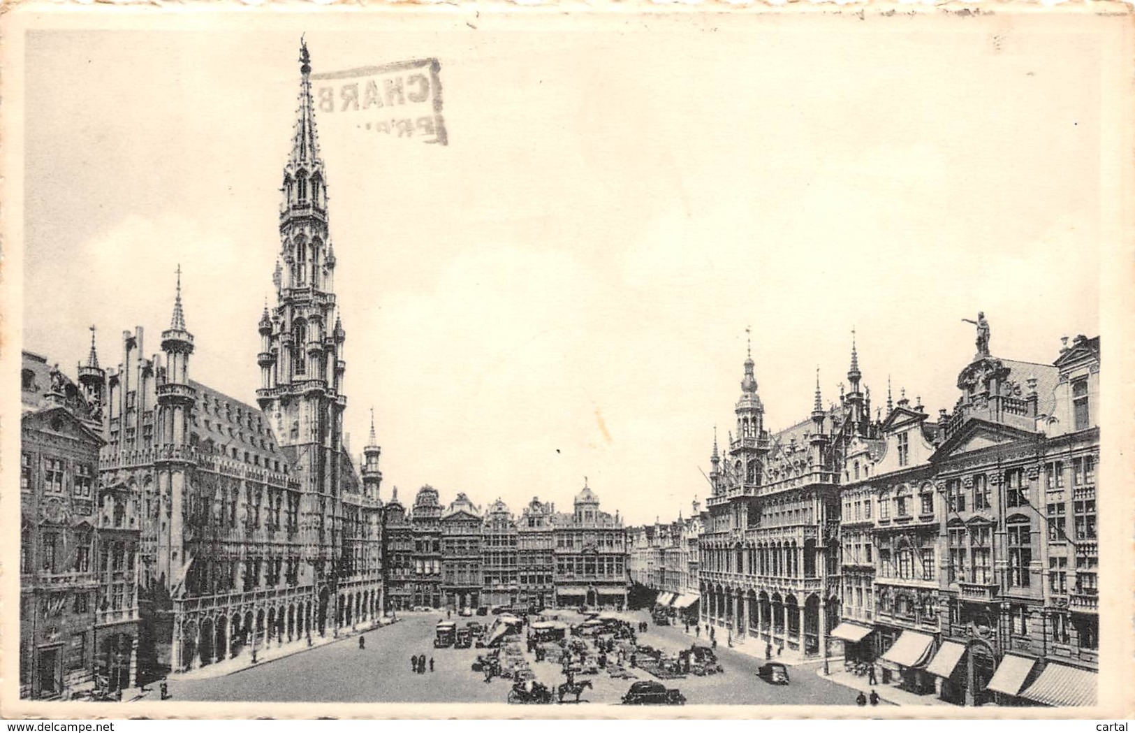 BRUXELLES - Hôtel De Ville Et Grand'Place - Marktpleinen, Pleinen