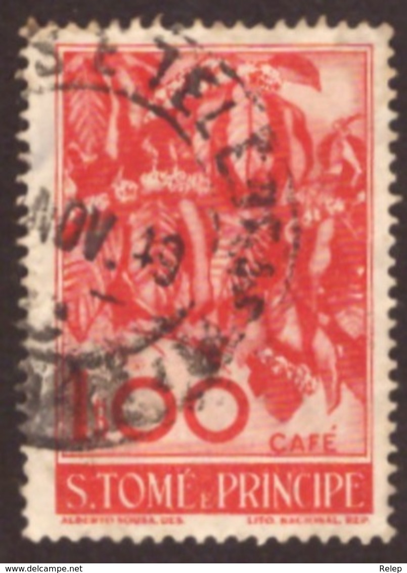 São Tomé E Príncipe  - 1948 Plantas E Frutos Tropicais /  Tropical Flora 1$00 - St. Thomas & Prince