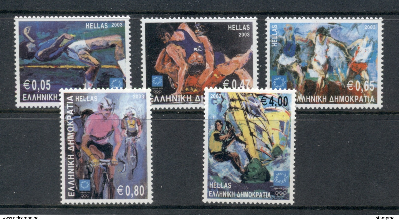 Greece 2003 Olympic Sports MUH - Unused Stamps